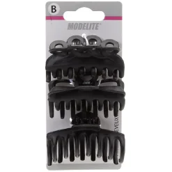 Gifi Beauté^Pince crocodile noir mat L.6 cm x3