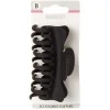 Gifi Beauté^Pince crocodile noir mat L.9 cm