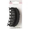 Gifi Beauté^Pince crocodile noir mat L.9 cm