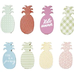 Gifi Beauté^Pince déco motif tropical x 8