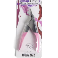 Gifi Beauté^Pince faux ongles en métal L17cm