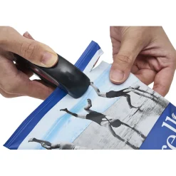 Gifi Pince multifonction 6en1 ouvre bouteille et bocal noir et rouge