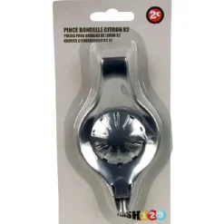 Gifi Pince presse rondelle citron