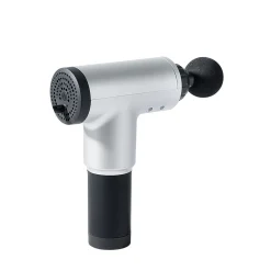 Gifi Bien-Être^Pistolet de massage par vibration Homday Care sans fil blanc et noir