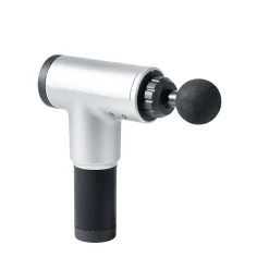 Gifi Bien-Être^Pistolet de massage par vibration Homday Care sans fil blanc et noir