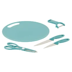 Gifi Planche à découper + 4 ustensiles de cuisine