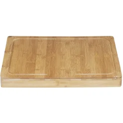 Gifi Planche à découper avec rebord en bambou