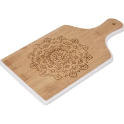 Gifi Planche à découper bambou décor rosace