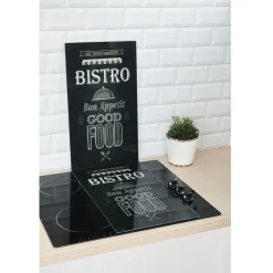 Gifi Planche à découper cache plaque en verre x2
