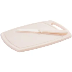 Gifi Planche à découper et couteau 2 en 1