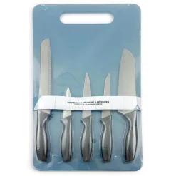 Gifi Planche à découper et couteau x5