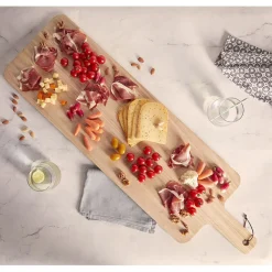 Gifi Planche à servir XXL en bois L.100 cm