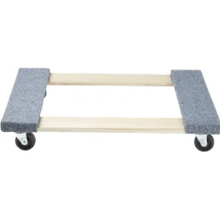 Gifi Aménagement Atelier^Planche de déménagement à roulettes x2