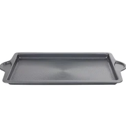 Gifi Plaque à pâtisserie métal fond texturé anti adhérent moyen