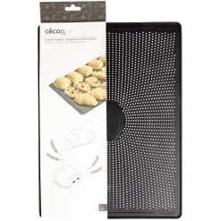 Gifi Plaque cuisson silicone noir 37x27cm