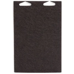 Gifi Quincaillerie^Plaque en feutre adhésif marron 150x230 mm