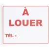 Gifi Colle Et Adhésif^Plaque signalétique "À louer" - 24x20 cm