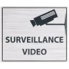 Gifi Colle Et Adhésif^Plaque signalétique "Surveillance vidéo" - 24x20 cm
