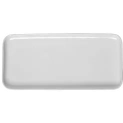 Gifi Plat à cake en porcelaine blanc