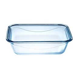 Gifi Plat à four avec couvercle hermétique Ô Cuisine 24x18 cm