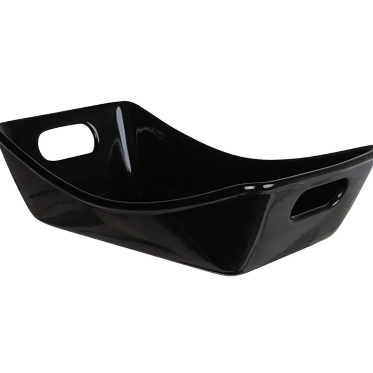 Gifi Plat à four avec poignées noir à servir