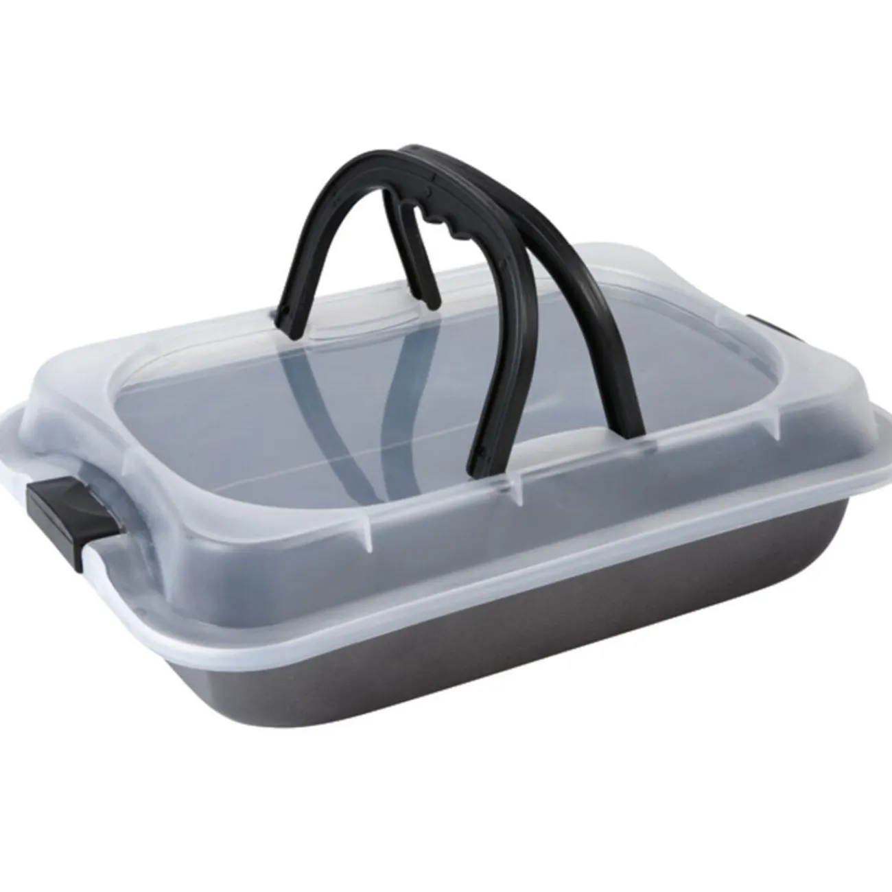 Gifi Plat à four et couvercle avec anses