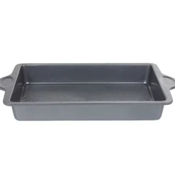 Gifi Plat à four métal fond texturé anti adhérent