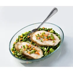 Gifi Plat à four ovale transparent