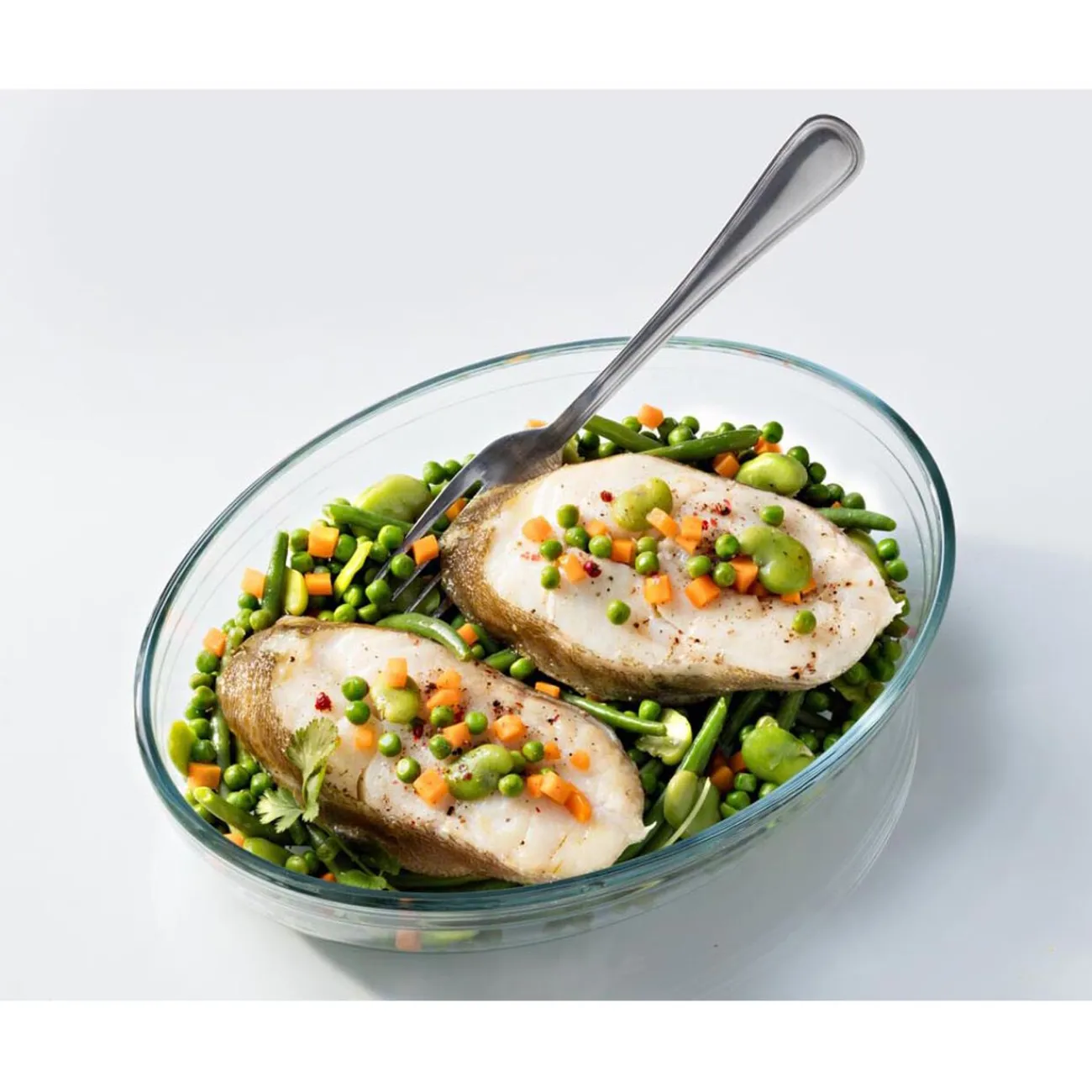 Gifi Plat à four ovale transparent