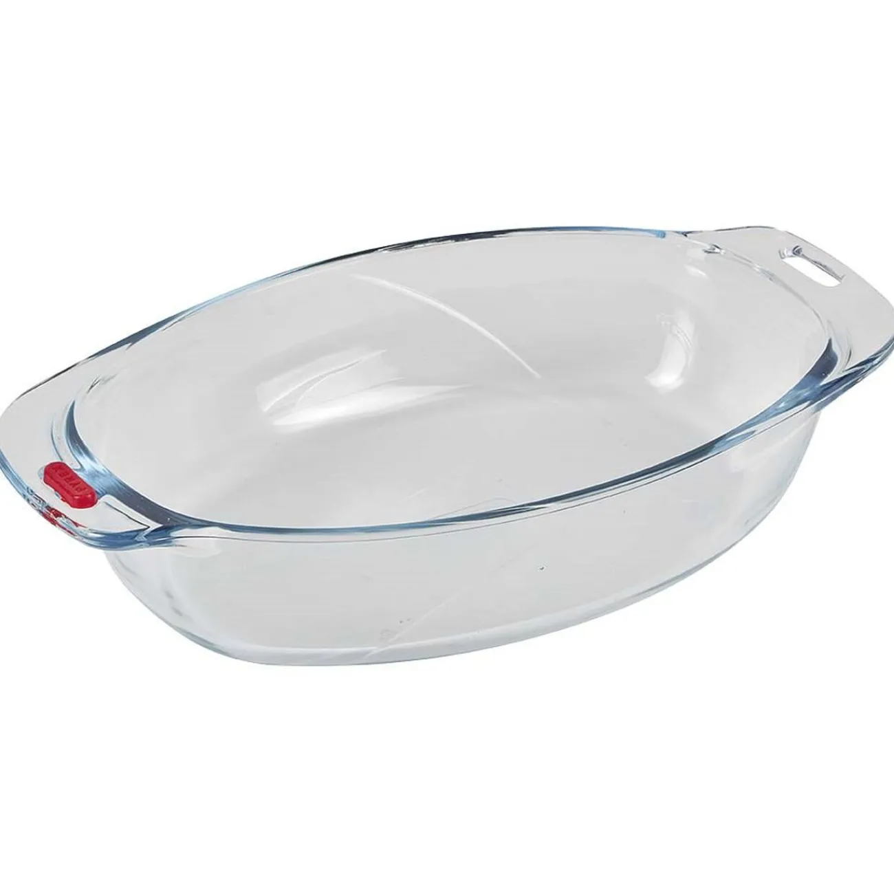 Gifi Plat à four Pyrex ovale transparent 1,8L