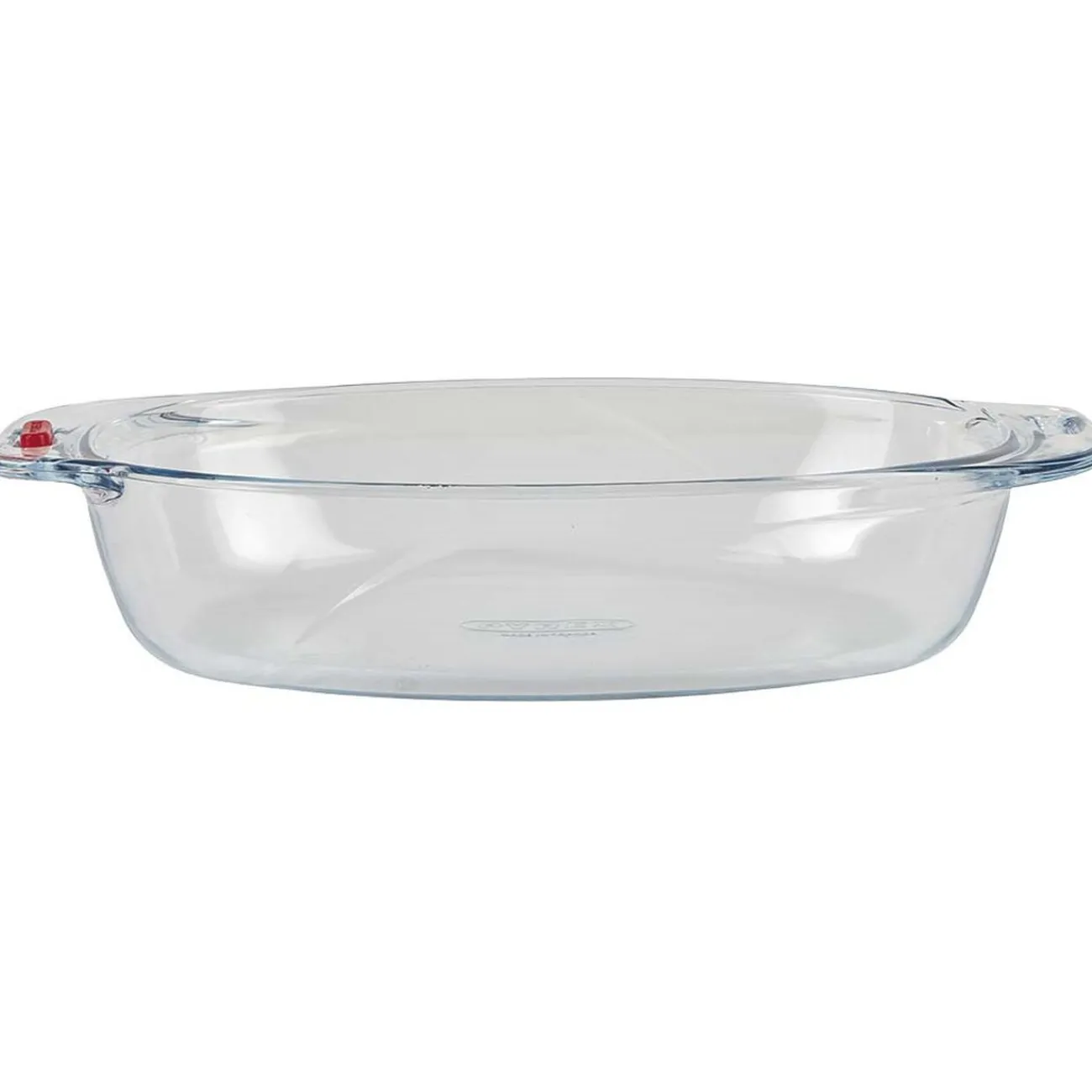 Gifi Plat à four Pyrex ovale transparent 1,8L