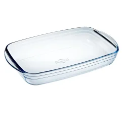 Gifi Plat à four rectangle verre