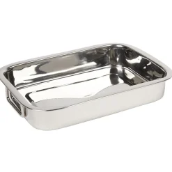 Gifi Plat à four rectangulaire en inox