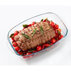 Gifi Plat à four rectangulaire transparent 6,5 L