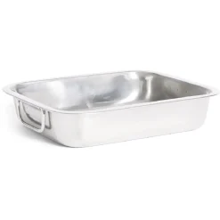 Gifi Plat à lasagnes en inox 27x19,5xH6,5cm