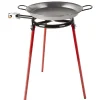 Gifi Plat à paella ø 40 cm avec réchaud gaz et trépied H66 cm