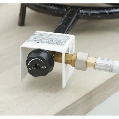 Gifi Plat à paella ø 40 cm avec réchaud gaz et trépied H66 cm