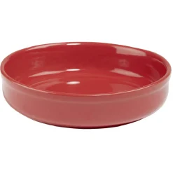 Gifi Plat crème brûlée rouge