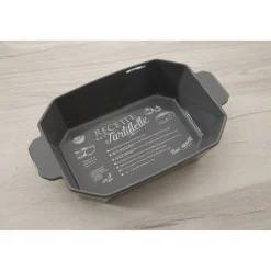 Gifi Plat de cuisson rectangulaire XXL design recette tartiflette