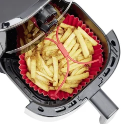 Gifi Plat de cuisson silicone multiusage silicone rouge