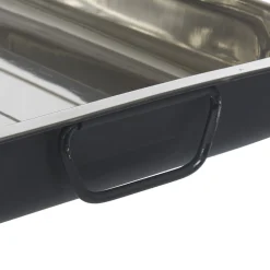 Gifi Plat de service noir mat