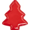 Gifi Plat en grès forme sapin de Noël