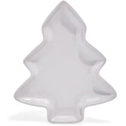 Gifi Plat en grès forme sapin de Noël