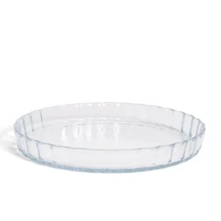 Gifi Plat en verre borosilicate x2 - Ø22,6cm et Ø27cm