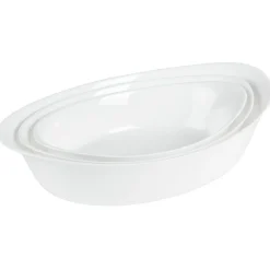 Gifi Plat four verre smart cuisine Luminarc blanc x 3