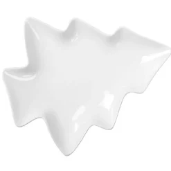 Gifi Plat porcelaine sapin