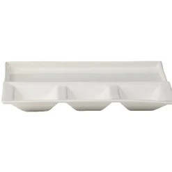 Gifi Plat pour barbecue blanc