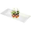 Gifi Plat service rectangle porcelaine