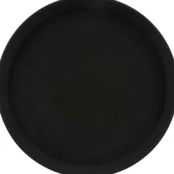 Gifi Plateau antidérapant rond noir