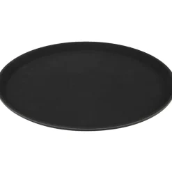 Gifi Plateau antidérapant rond noir